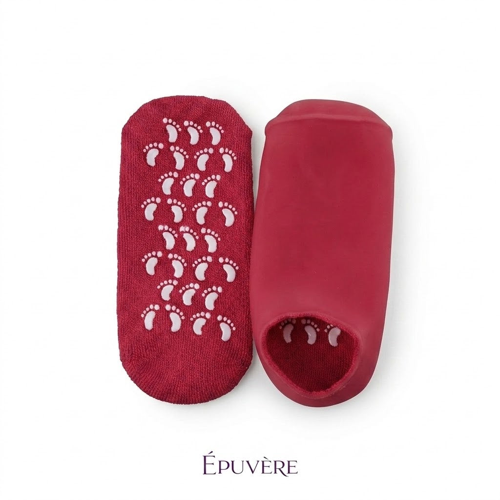 The Épuvère SilkStep Gel Socks