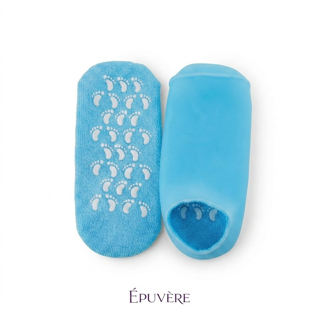 The Épuvère SilkStep Gel Socks